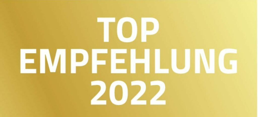 Patrick Schnelle ist Top-Empfehlung 2022